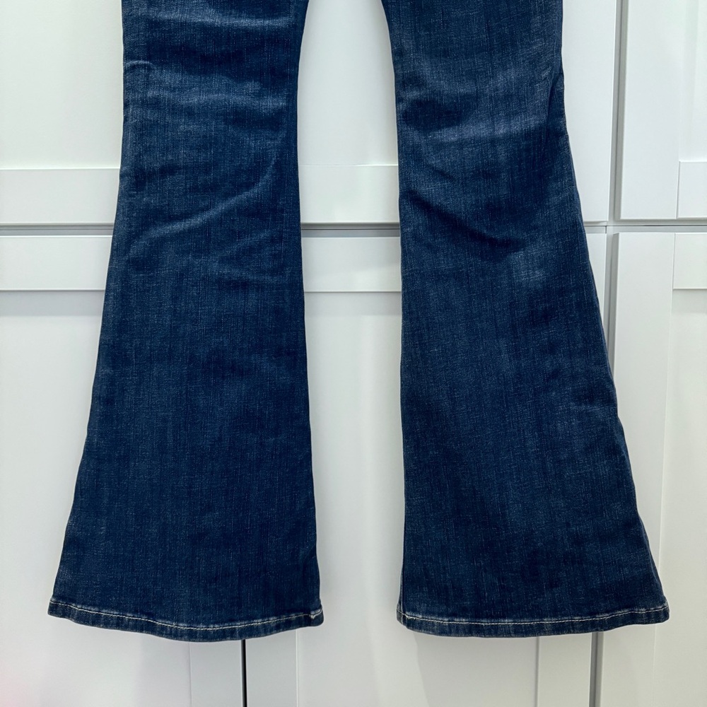 Ariat REAL Denim Perfect Rise Flare Jeans Paulina Florida Boho Western Cowgirl! - Picture 12 of 16